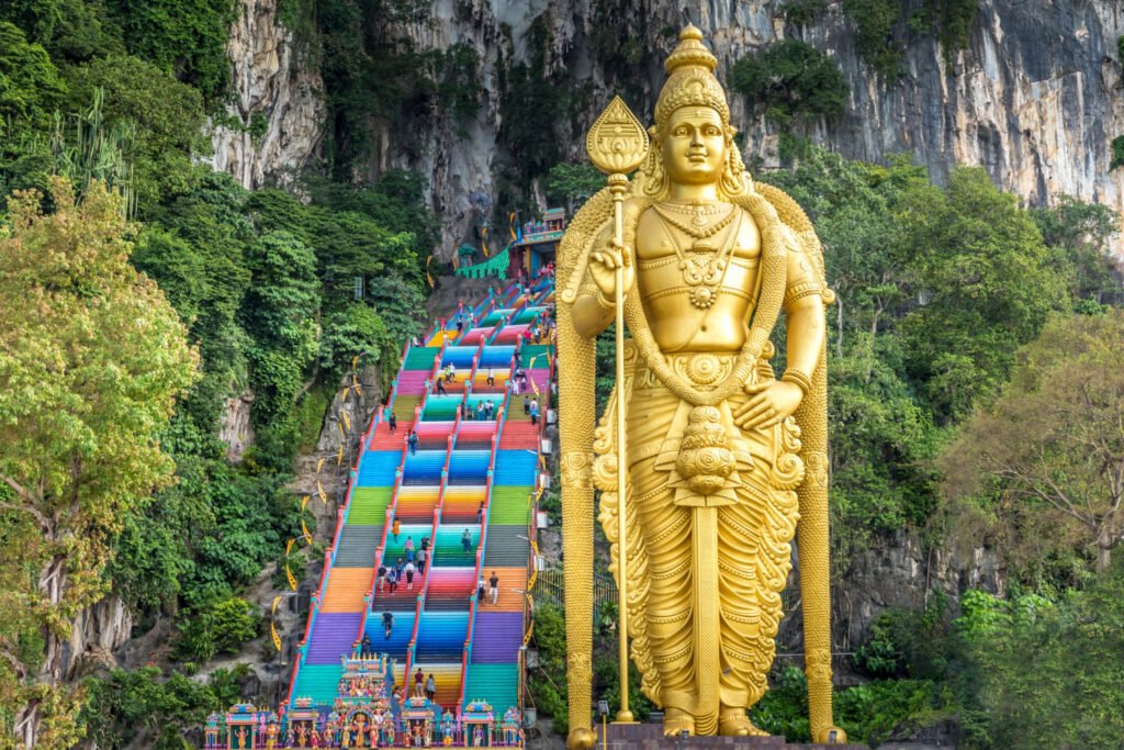 Batu Caves in Gombak