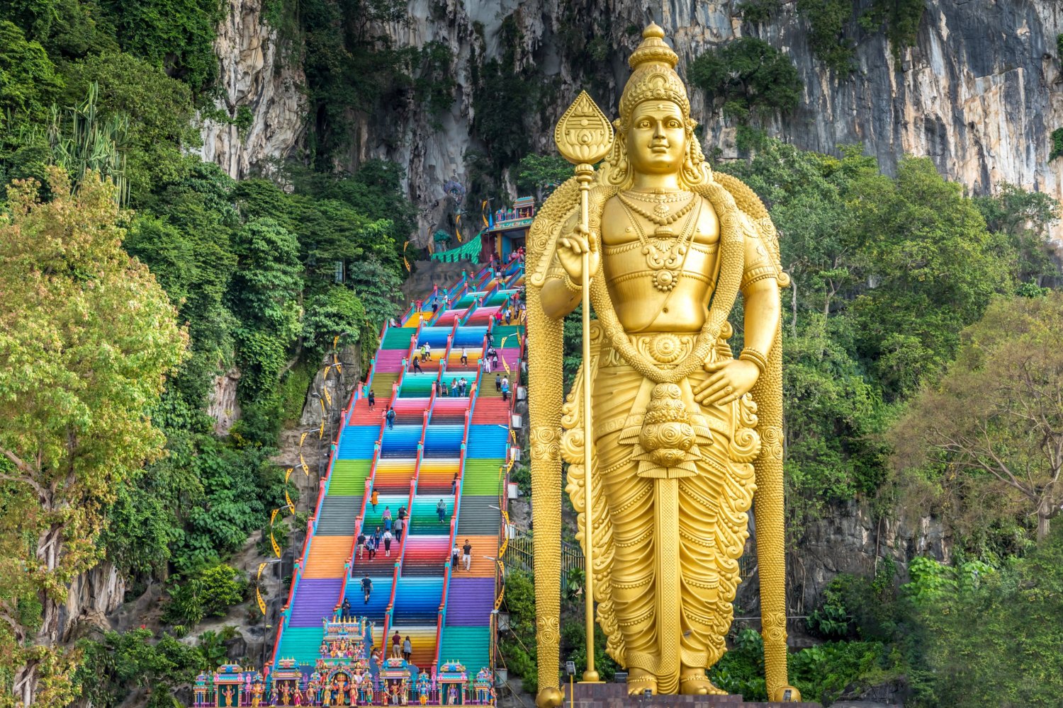 Batu Caves in Gombak