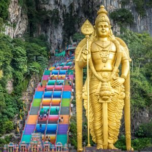 Batu Caves in Gombak